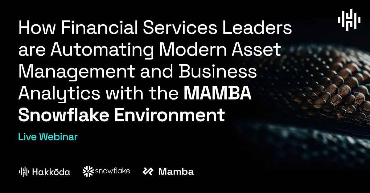 MAMBA webinar